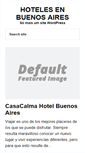 Mobile Screenshot of hotelesenbuenosaires.org